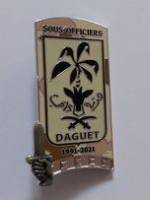 Insigne 351ème promotion ENSOA portant le nom de la Division Daguet